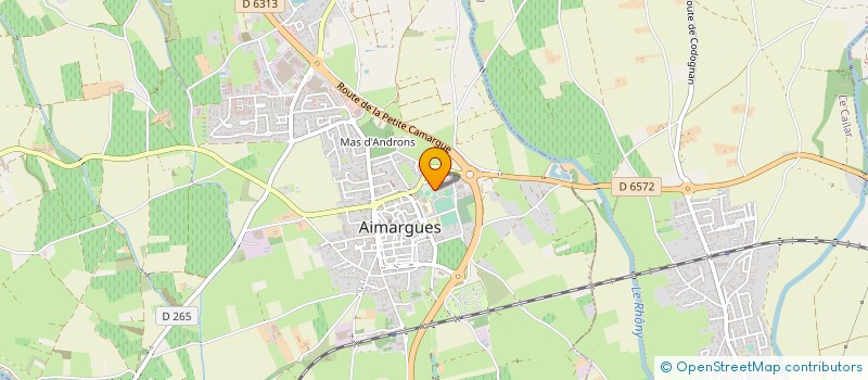 localisation de l'entreprise DOMITIA JDE  AIMARGUES