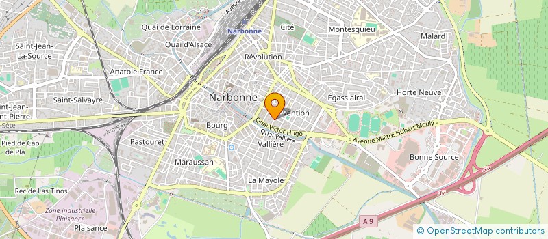 localisation de l'entreprise DOMITIA SERVICES  NARBONNE