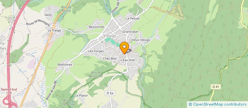 localisation de l'entreprise DOMITIEL à ANNECY