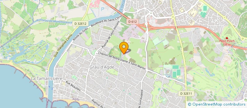 localisation de l'entreprise DOMIXIS  AGDE