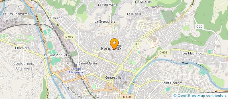 localisation de l'entreprise DOMLAC à PERIGUEUX