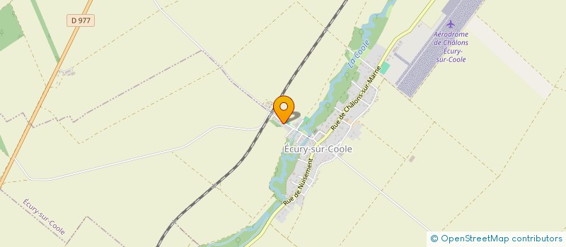 localisation de l'entreprise DOMMANGE MAZON  ECURY-SUR-COOLE