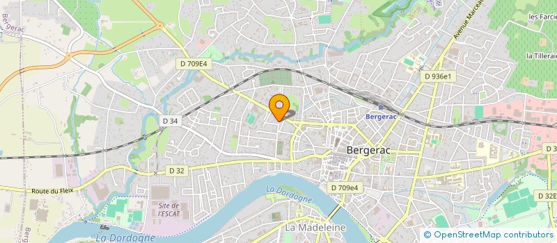 localisation de l'entreprise DOMNAT à BERGERAC