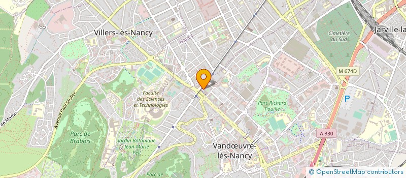 localisation de l'entreprise DOMNATURACCESS  VANDUVRE-LES-NANCY