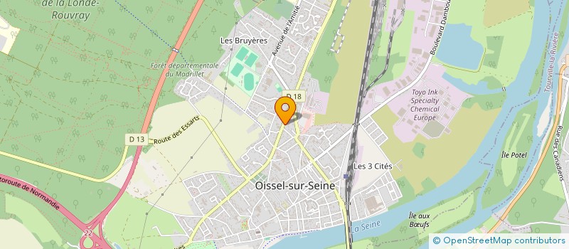 localisation de l'entreprise DOMO CONSULTING  OISSEL