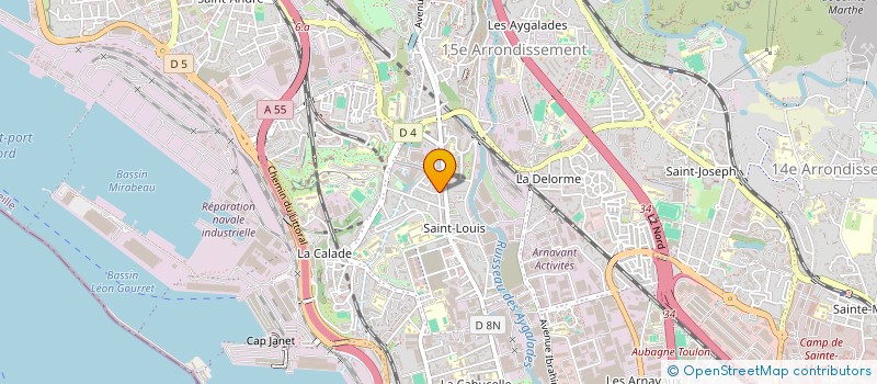 localisation de l'entreprise DOMO EVOLUTION à MARSEILLE