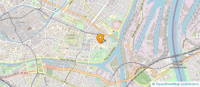 localisation de l'entreprise DOMO'GEST  STRASBOURG