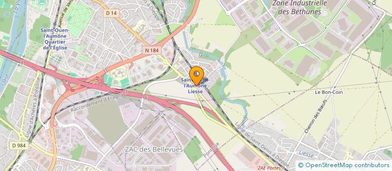 localisation de l'entreprise DOMO NATION à SAINT-OUEN-L'AUMONE