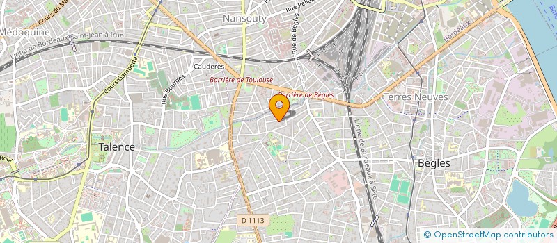 localisation de l'entreprise DOMO NOVA à BEGLES