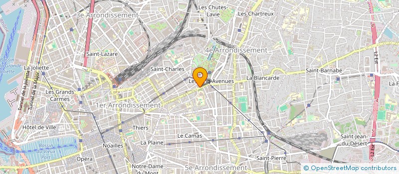 localisation de l'entreprise DOMO-PART UN TOIT DEUX GENERATIONS  MARSEILLE