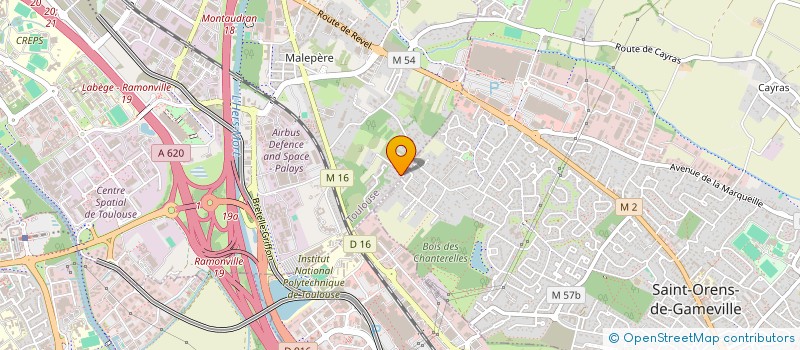 localisation de l'entreprise DOMO PISCINE à TOULOUSE