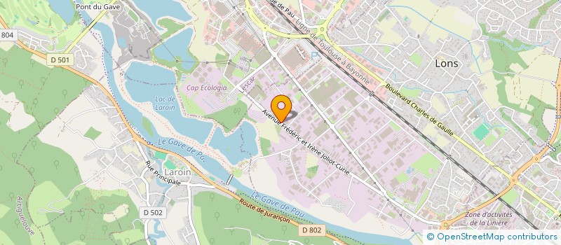 localisation de l'entreprise DOMO PROTECTION SECURITE  LONS