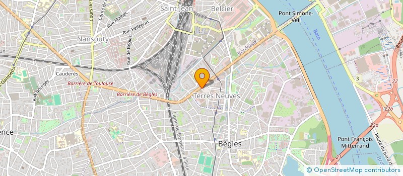 localisation de l'entreprise DOMO RENOV à BEGLES