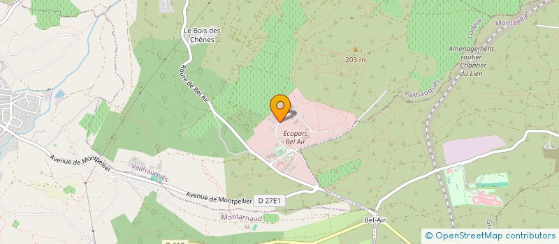 localisation de l'entreprise DOMO TECHNOLOGIE à VAILHAUQUES