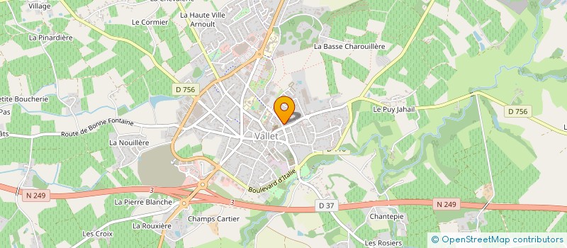 localisation de l'entreprise DOMOBATI  LA REGRIPPIERE