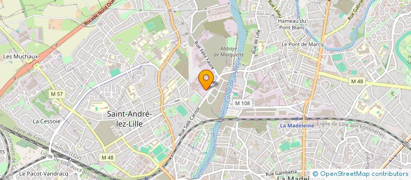 localisation de l'entreprise DOMOBOX à SAINT-ANDRE-LEZ-LILLE
