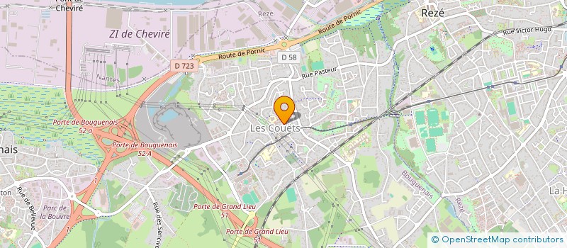 localisation de l'entreprise DOMODEV à BOUGUENAIS