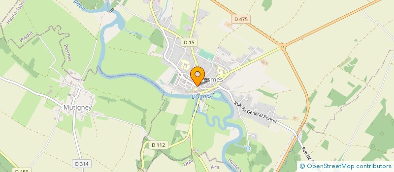 localisation de l'entreprise DOMODREYTIN à PESMES