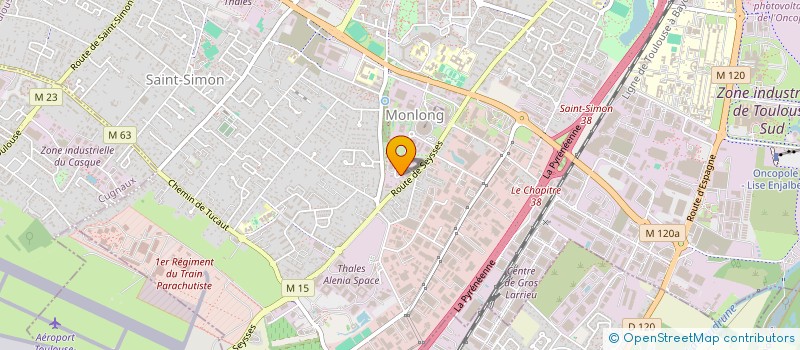 localisation de l'entreprise DOMOLINK à TOULOUSE