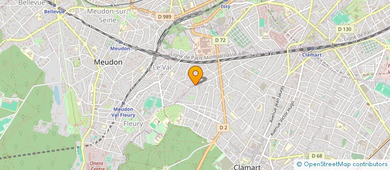 localisation de l'entreprise DOMOMAX à MEUDON