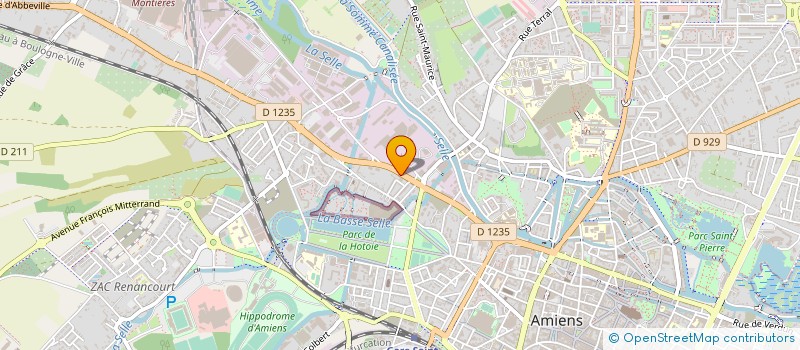 localisation de l'entreprise DOMONT ANTOINE à AMIENS