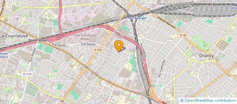 localisation de l'entreprise DOMONT BAT INNOVATION à DRANCY