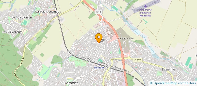 localisation de l'entreprise DOMONT DECORATION  DOMONT