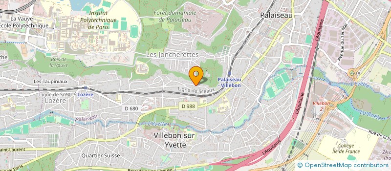 localisation de l'entreprise DOMOPAD à PALAISEAU
