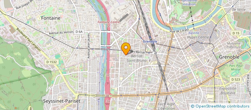 localisation de l'entreprise DOMOPRESSING  GRENOBLE