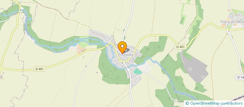 localisation de l'entreprise DOMOPTIQUE  ETREPILLY