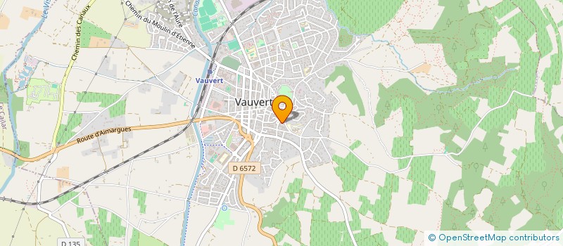 localisation de l'entreprise DOMOREVE à VAUVERT