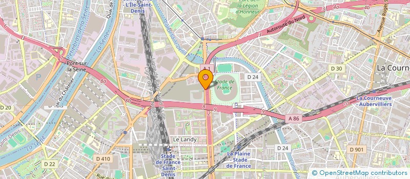 localisation de l'entreprise DOMOSERVICES TINQUEUX à SAINT-DENIS