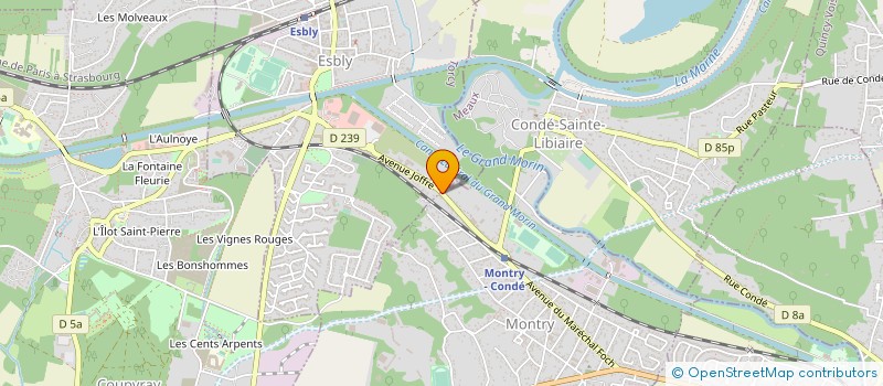 localisation de l'entreprise DOMOSOLUCE  CONCHES-SUR-GONDOIRE