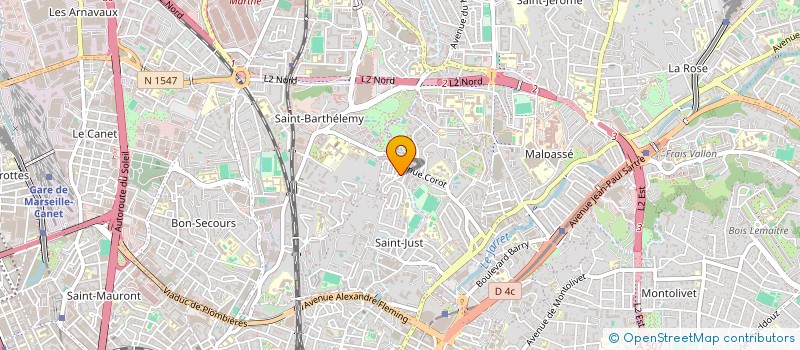 localisation de l'entreprise DOMOSTAR à MARSEILLE