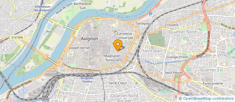 localisation de l'entreprise DOMOSYSTEM à AVIGNON