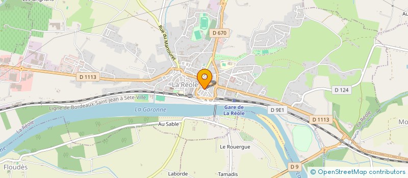 localisation de l'entreprise DOMOTEC FRANCE  LA REOLE