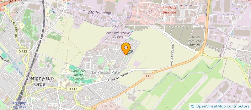 localisation de l'entreprise DOMOTEKPRO à LE PLESSIS-PATE