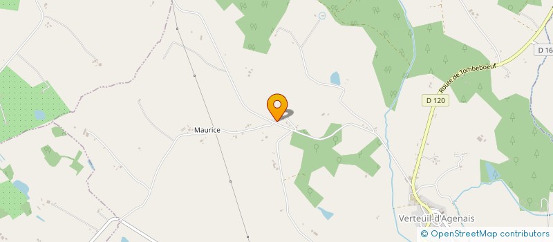 localisation de l'entreprise DOMOTHERM  VERTEUIL-D'AGENAIS