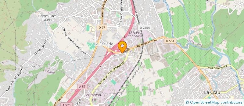 localisation de l'entreprise DOMOTIC SYSTEMS  LA FARLEDE