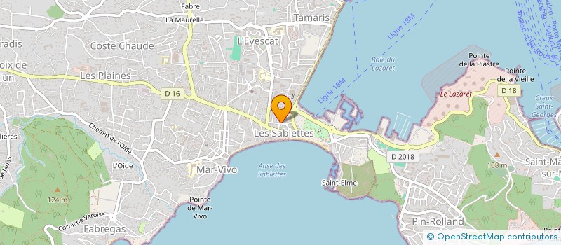 localisation de l'entreprise DOMOTIC SYSTEMS HESTIA  LA SEYNE-SUR-MER