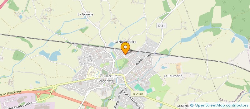 localisation de l'entreprise DOMOTICDEV à LA CHAIZE-LE-VICOMTE
