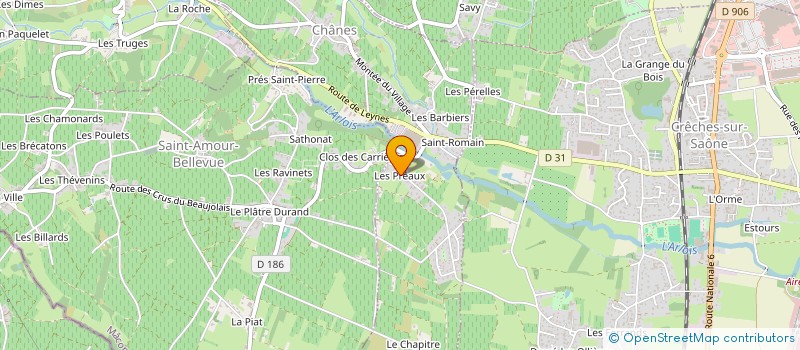 localisation de l'entreprise DOMOTICOM E U R L  CHANES