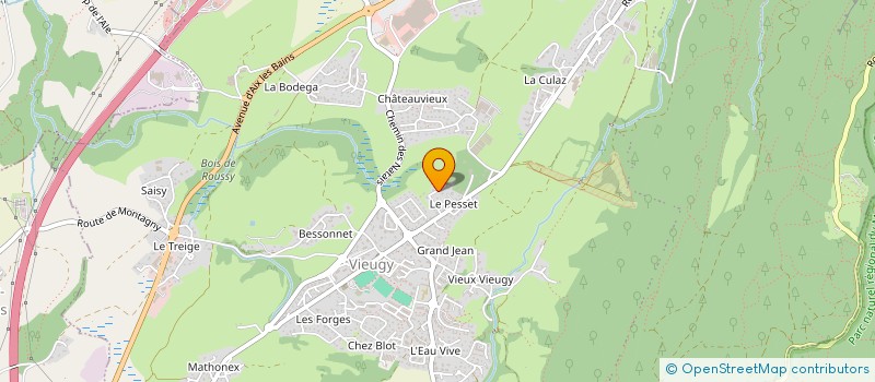 localisation de l'entreprise DOMOTICONCEPT à ANNECY