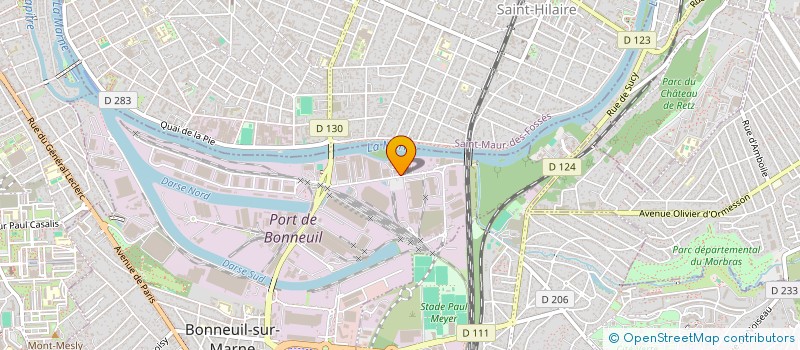 localisation de l'entreprise DOMOTIMUS à BONNEUIL-SUR-MARNE