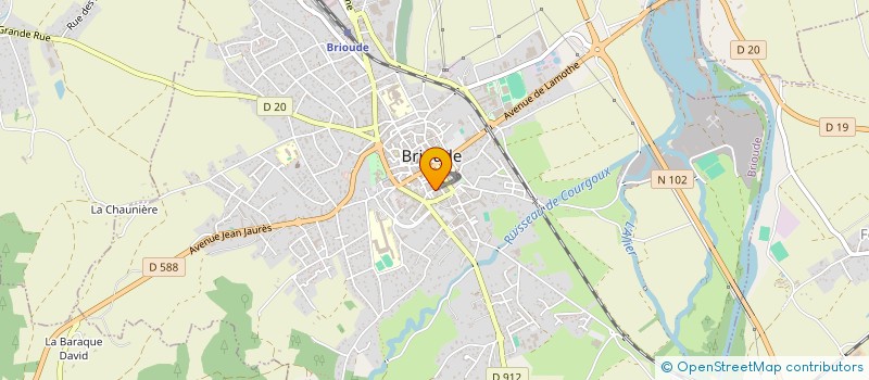 localisation de l'entreprise DOMOTIQUE ET AUTOMATISMES  BRIOUDE