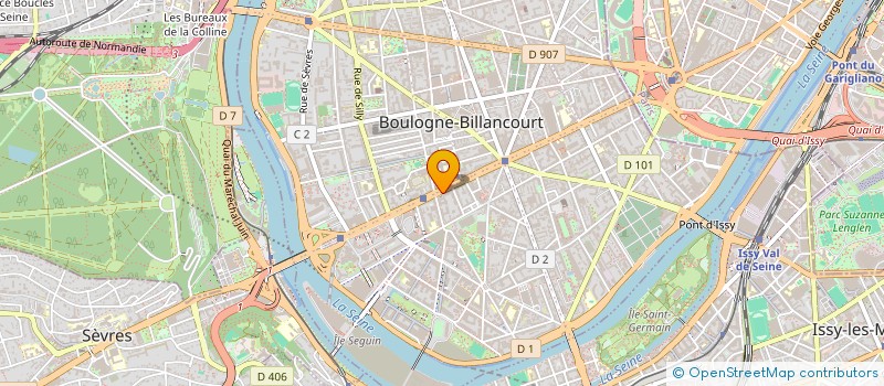 localisation de l'entreprise DOMOTIQUE ET PROTECTION à BOULOGNE-BILLANCOURT