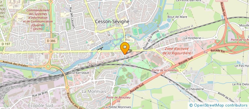 localisation de l'entreprise DOMOTIQUE MARKET  CESSON-SEVIGNE