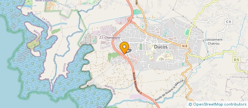 localisation de l'entreprise DOMOTOOLS SOLAR  DUCOS