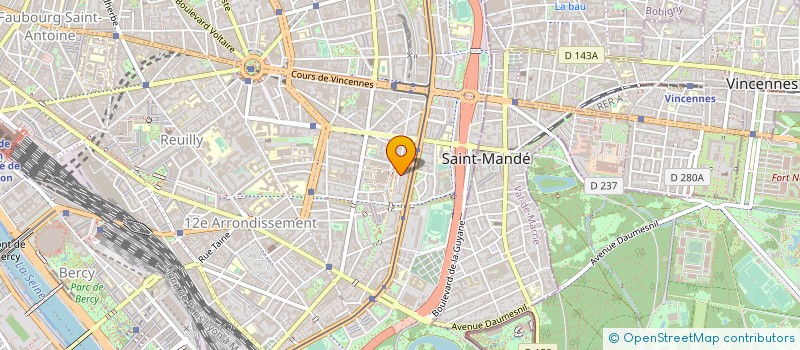 localisation de l'entreprise DOMOTYS à PARIS