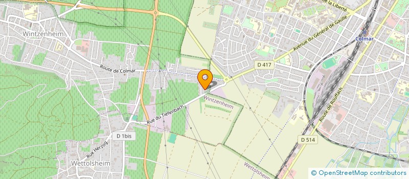 localisation de l'entreprise DOMOVAR  WINTZENHEIM